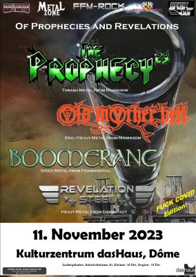 Flyer Of Prophecys and Revelations 2023